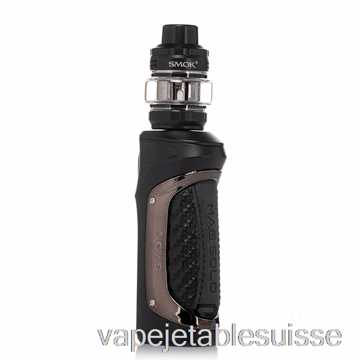 Vape Suisse Smok Mag Solo 100w Kit De Démarrage Cuir D'épissage En Fibre De Carbone